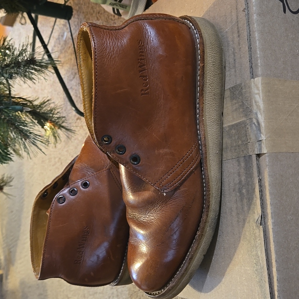 Mens red wing casual boots